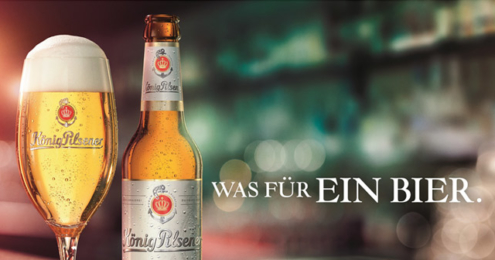 König Pilsener neues Design Kampagne