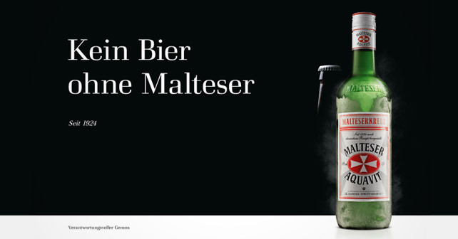 Kein Bier ohne Malteser Plakat