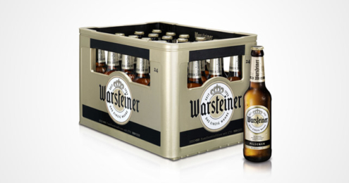 Warsteiner goldener Kasten