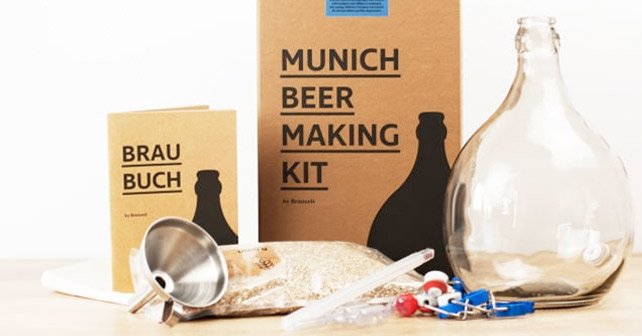 The Munich Beer Making Kit by Brauzeit: Traditionelles Brauen nach Münchner  Rezeptur