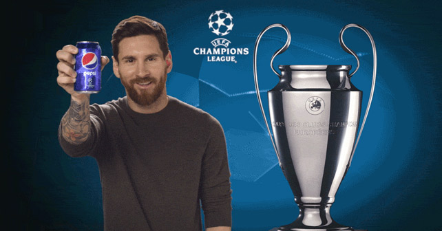 PepsiCo UEFA Champions League Lionel Messi
