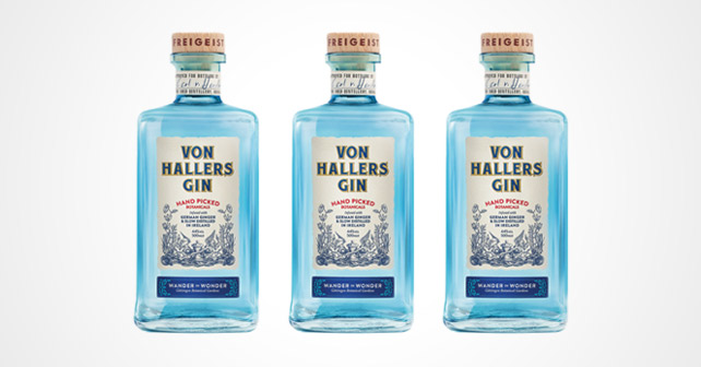 VON HALLERS GIN Flaschen