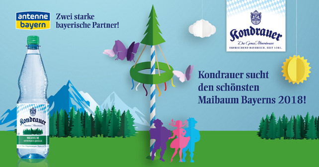 Kondrauer Maibaum Promotion