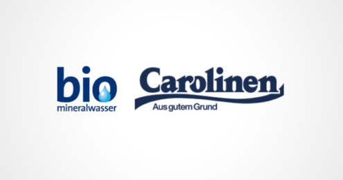 Bio-Mineralwasser Carolinen Logos