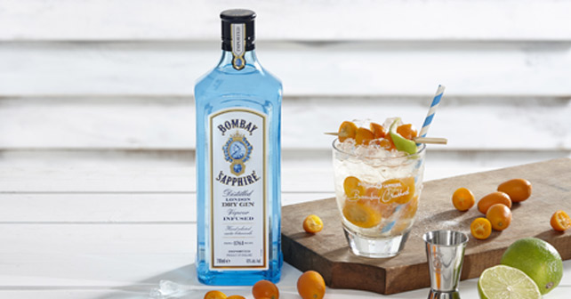 Bombay Sapphire Cocktail