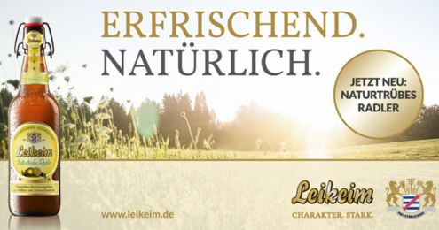 Das Naturtrübe Radler von Leikeim