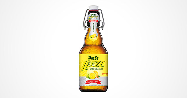 alkoholfreie Pott’s Natur-Radler