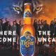 The uncaged Tiger Beer