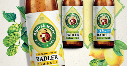 Alpirsbacher Klosterbräu Relaunch Radler