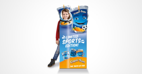 Capri-Sun Limited Sports Edition Aufsteller