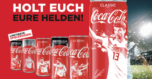 Coca-Cola Dosen WM 2018