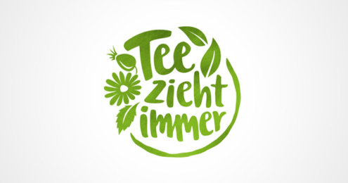 Tee zieht immer Logo