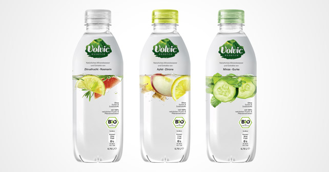 Volvic Essence Flaschen