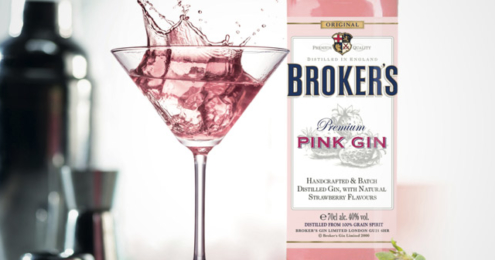 Broker’s Pink Gin