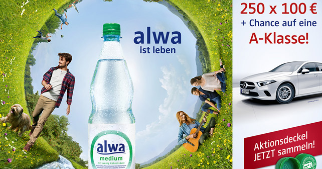 alwa Mineralwasser – Jagd geht in die nächste Runde