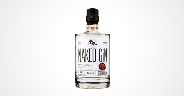 naked GiN Flasche