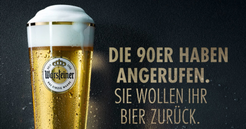 Warsteiner Kampagen 90er