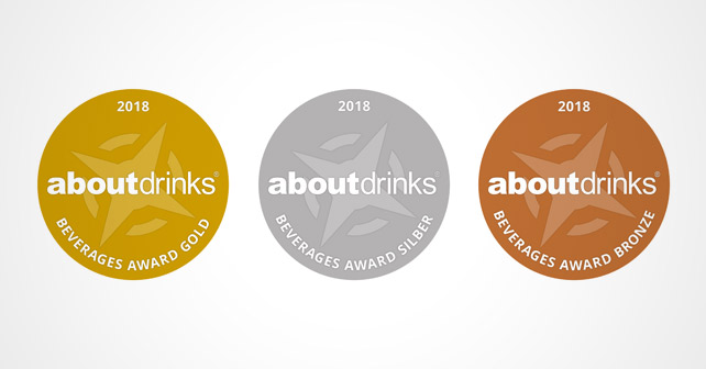 about-drinks Beverages Award 2018 Medaillen