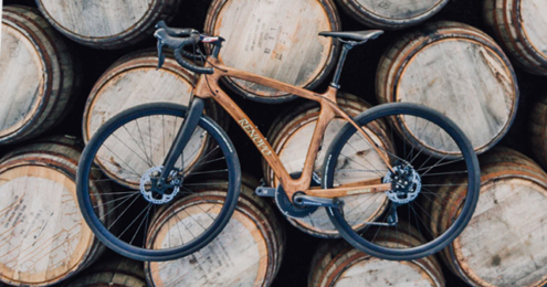 Glenmorangie Holz Fahrrad