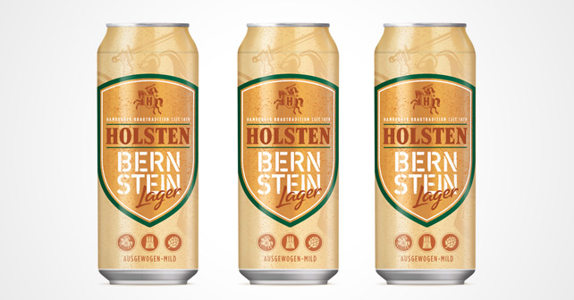 Dosen des Bernstein Lagers von Holsten