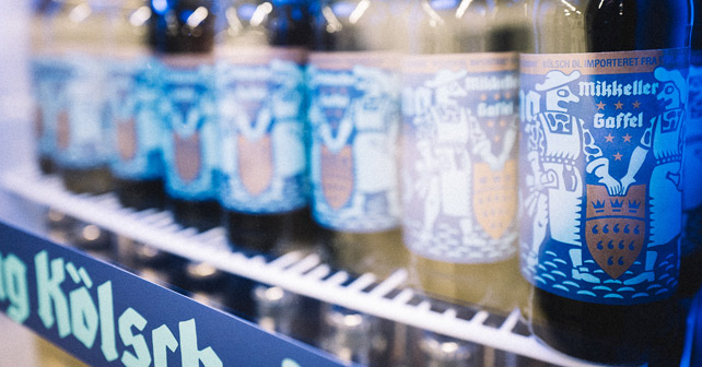 Viking Kölsch von Gaffel und Mikkeller im Kühlschrank