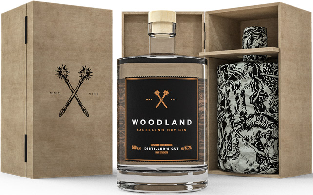 Produkt Woodland Sauerland Dry Gin Navy Strength