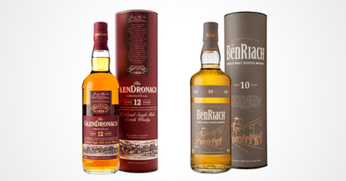 TheGlendronach 12 The BenRiach 10