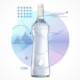 Die blanke Wodka Gorbatschow Flasche für den Design-Wettbewerb 2019