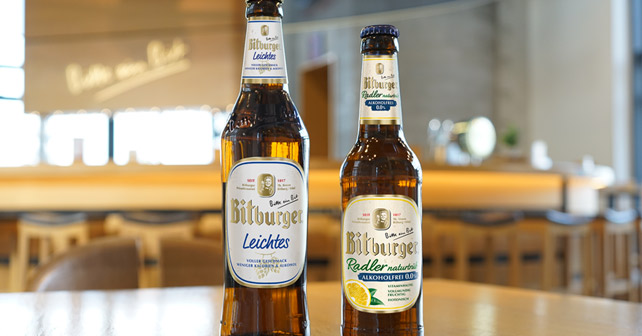 Bitburger Leichtes und Bitburger Naturtrüb Radler