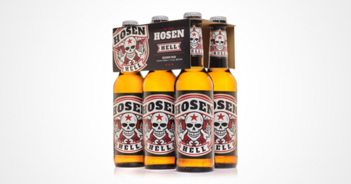 Hosen Hell Bierflaschen