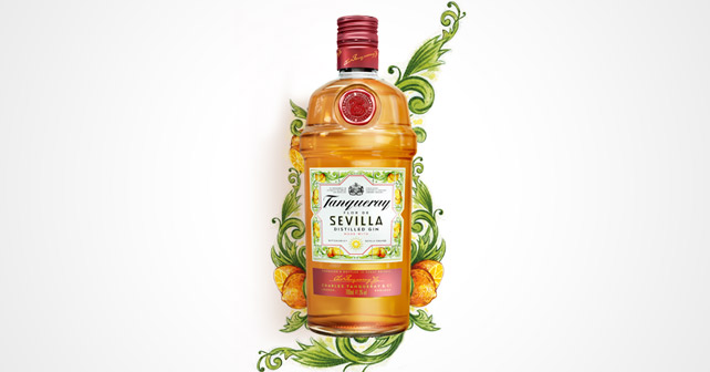 Tanqueray Flor de Sevilla Flasche