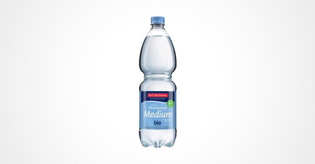 Bad Dürrheimer Mineralbrunnen PET-Flasche aus Recyclat