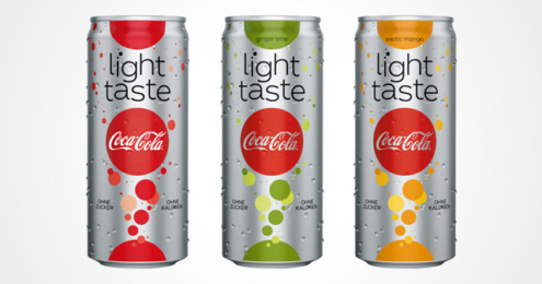 Coca-Cola light taste: Relaunch und zwei neuen Sorten