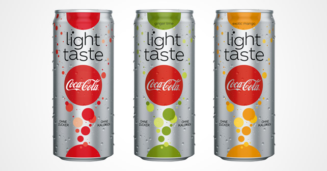 Coca-Cola light taste: Relaunch und zwei neuen Sorten