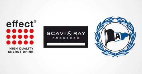 effect® SCAVI & RAY Arminia Bielefeld Logos