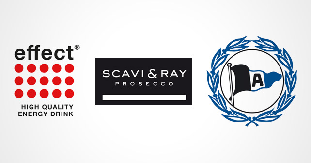 effect® SCAVI & RAY Arminia Bielefeld Logos