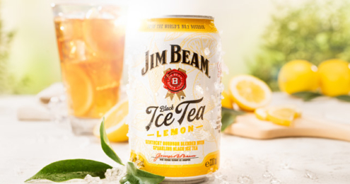 Jim Beam Black Ice Tea Lemon Dose