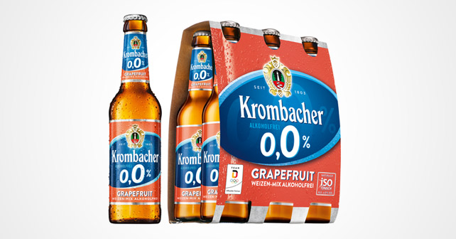 Krombacher o,0% Grapefruit Weizen-Mix