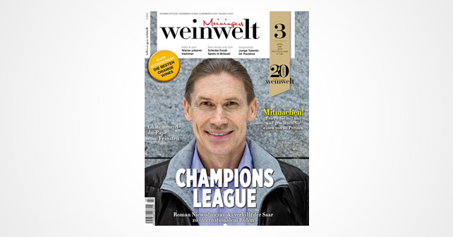 Weinwelt Jubiläums Cover
