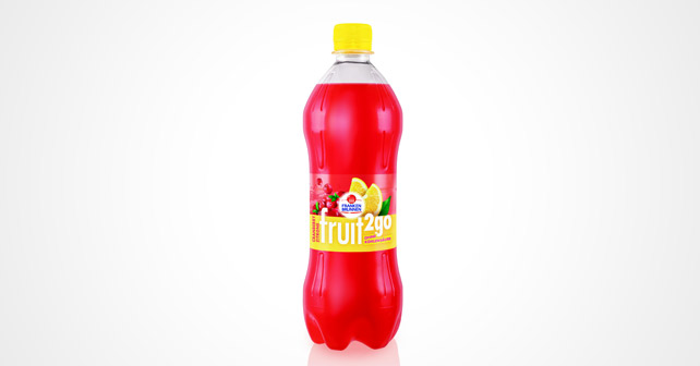 Fruit2Go Cranberry Zitrone Flasche