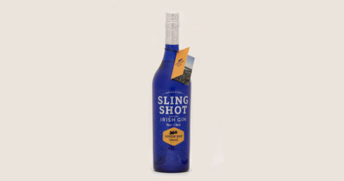 Sling Shot Gin Flasche
