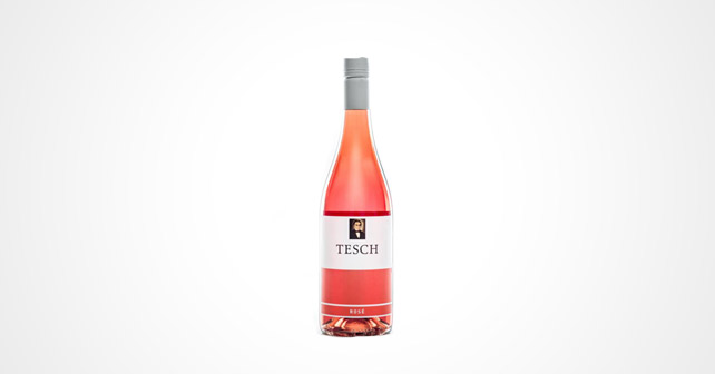 Tesch 2018er Rose Flasche