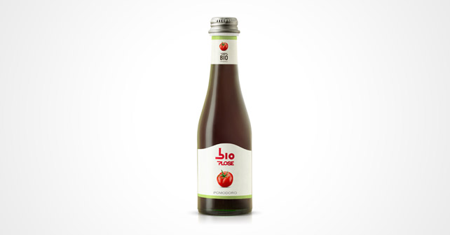 bioPlose Tomatensaft Flasche