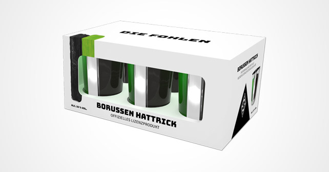 Borussen-Hattrick 6er Pack Trendshot
