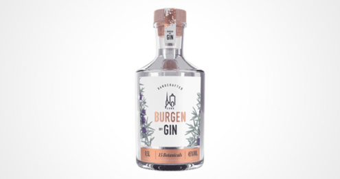 Burgen Dry Gin Design