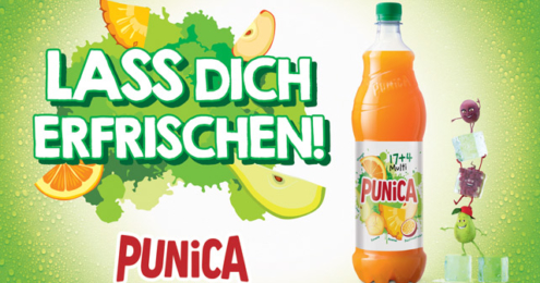 Punica Lass dich erfrischen Kampagne