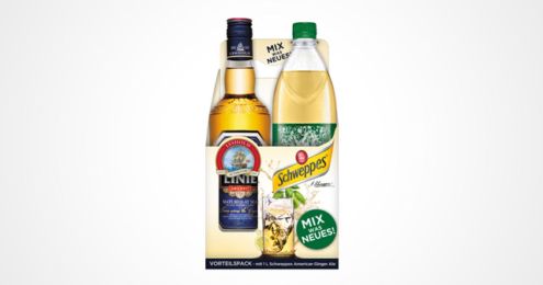 Schweppes und LINIE Aquavit