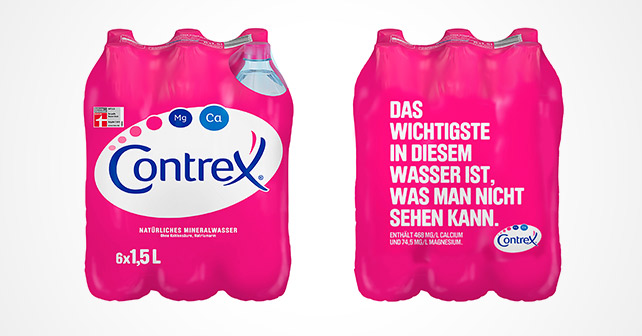 Contrex Verpackung 2019