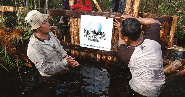 Krombacher Klimaschutz Borneo