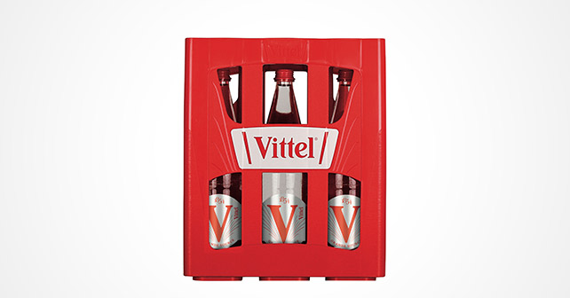 Vittel Glasflaschen 1l